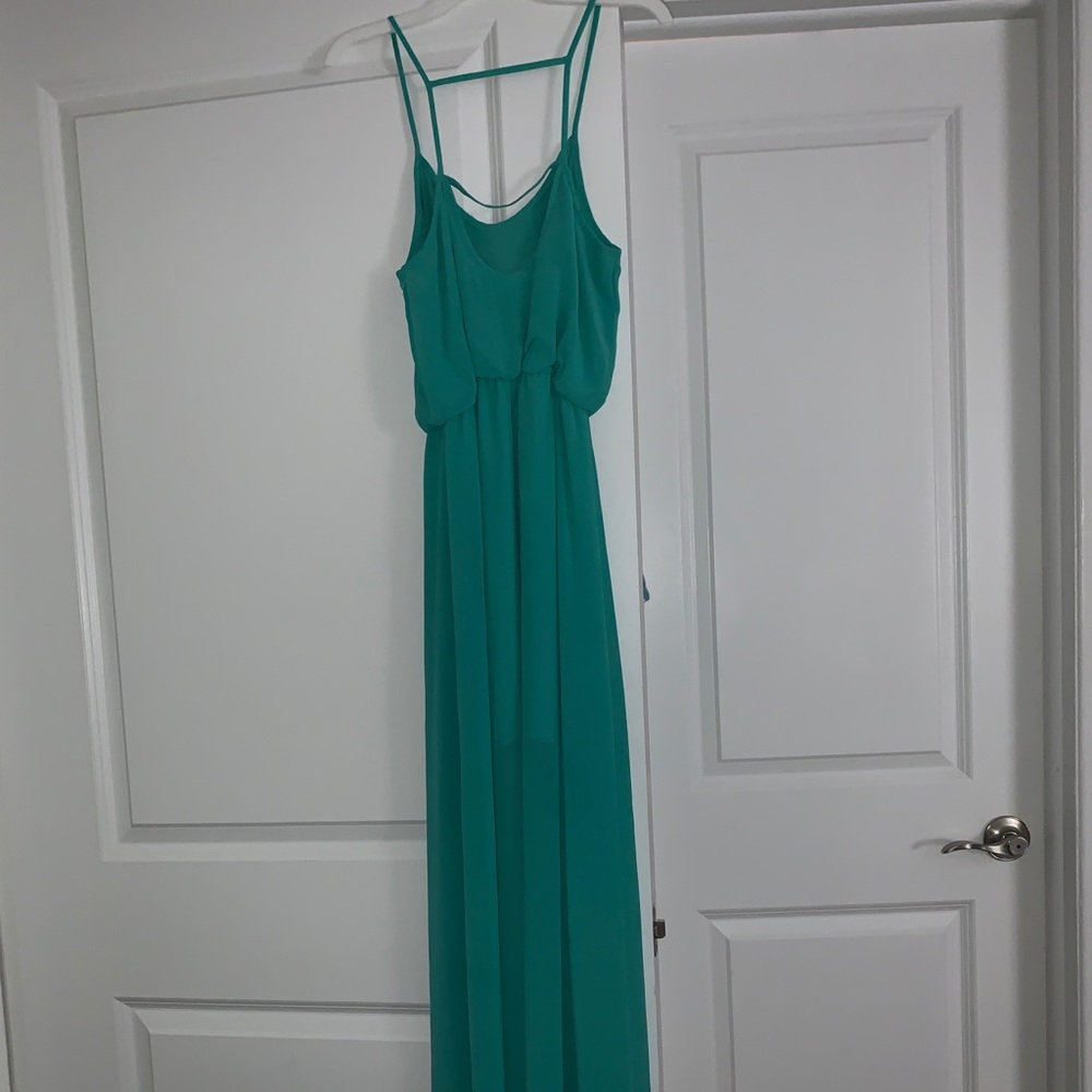 High low dress.
